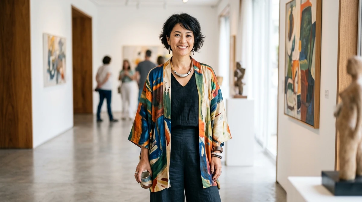 Presente para a mãe de Aquário: Peça de moda autoral por Imagem gerada por IA