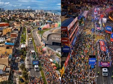 Imagem - Vídeo feito com IA simula circuito de carnaval na Boca do Rio; veja