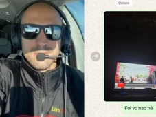 Imagem - Irmã de piloto morto em queda de avião mandou mensagem ao ver vídeo na TV: ‘Foi você não, né?’