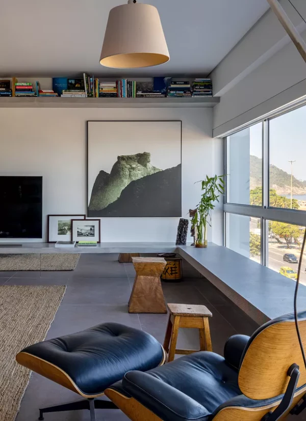Apartamento de Gilberto Gil no Edifício Chopin combina vista para o mar, reforma premiada e localização entre as mais valorizadas do Rio por André Nazareth / Editora Globo