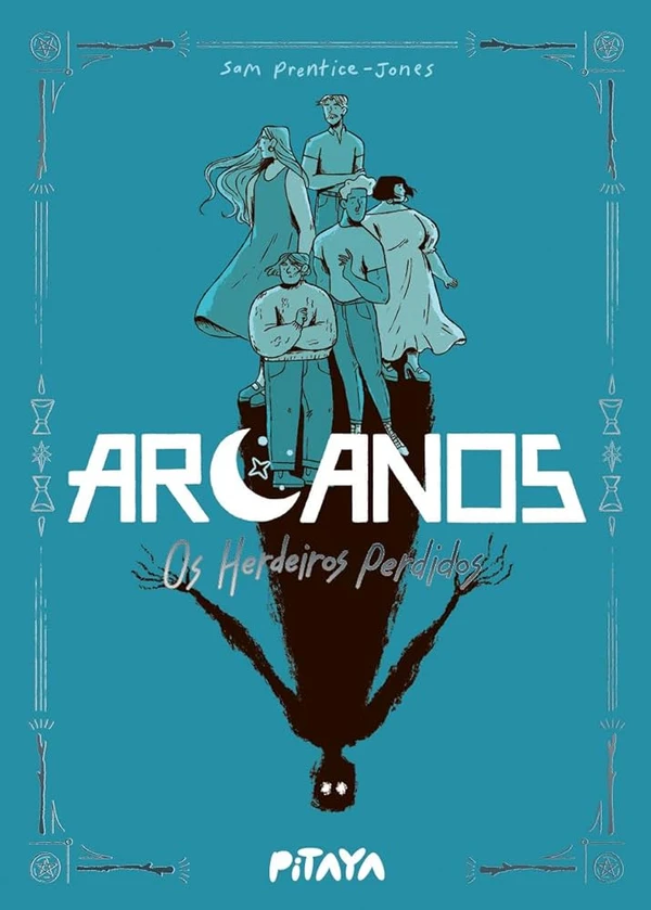 Arcanos (Vol. 1): Os herdeiros perdidos, de Arcanos (Vol. 1): Os herdeiros perdidos (Pitaya). James, Daphne, Koko e Sonny cresceram cercados por magia nos Arcanos, uma organização de bruxas e bruxos que protege o mundo mágico e é comandada pelos enigmáticos Maiores. Eli Jones, por outro lado, nem sabia que outros bruxos existiam… até esbarrar em James em um trabalho que deu errado. E conforme é apresentado ao mundo dos Arcanos, Eli vê a possibilidade de, pela primeira vez na vida, fazer parte de uma comunidade.Mas logo os cinco jovens percebem que há algo sinistro acontecendo, e que talvez os Arcanos não sejam exatamente o que aparentam. Lançamento dia 7.  por Reprodução