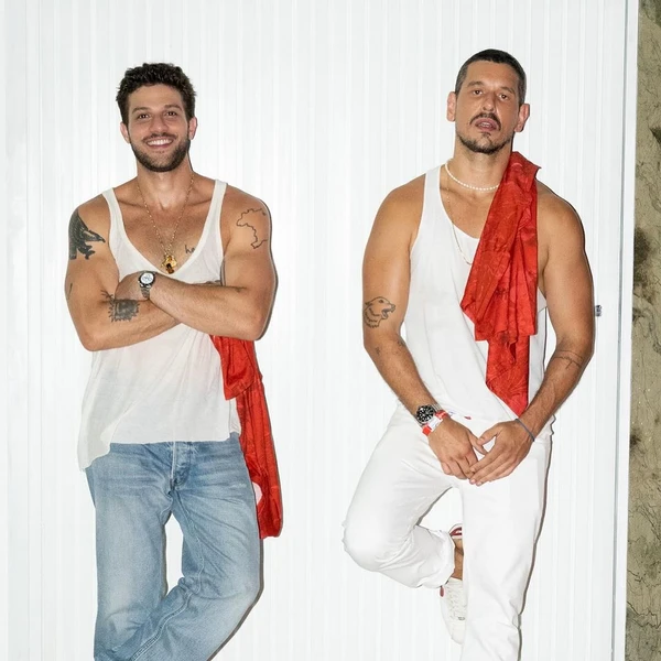 João Vicente de Castro e Chay Suede por Reprodução/Instagram