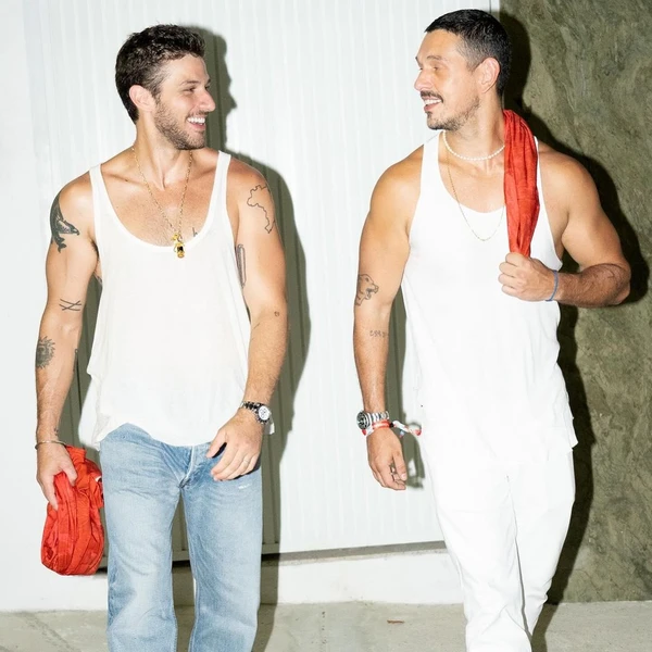 João Vicente de Castro e Chay Suede por Reprodução/Instagram