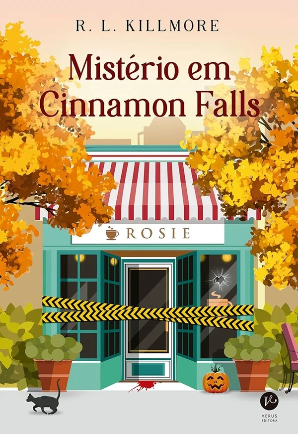Mistério em Cinnamon Falls, de R. L. Killmore (Verus). Um romance aconchegante com um toque de suspense para fãs de Gilmore Girls e dos livros de Laurie Gilmore. Mistério em Cinnamon Falls é a combinação perfeita entre história de amor, assassinato e especiarias.Depois de descobrir que seu namorado, na verdade, já tinha uma esposa, tudo o que Nia quer é sumir da face da terra. E que lugar melhor para viver a fossa de sua dor de cotovelo que a pacata Cinnamon Falls?Porém, quando ela volta à sua cidade natal após seis longos anos, todos estão se preparando para o grande Festival de Outono, que recebe turistas de toda parte para esculpir abóboras, competir em gincanas e coroar o rei e a rainha de Cinnamon. Mas, a apenas alguns dias do festival, um acontecimento choca a cidade: o corpo de uma das moradoras mais queridas é encontrado com um bilhete: “Quem será a próxima?”Nia, então, se une a um grupo de cidadãos de Cinnamon para tentar resolver o caso… entre eles Jesse, um policial que, por acaso, é seu lindo ex-namorado da época da escola, que ela talvez nunca tenha superado completamente. Lançamento no dia 18.  por Reprodução
