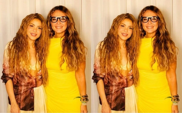 Paolla Oliveira encontrou Shakira antes do show histórico da cantora em Copacabana