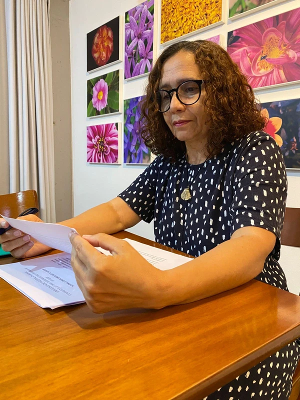 Salete Maria, candidata ao cargo de reitora da Ufba, é professora da Escola de Administração por Reproudção