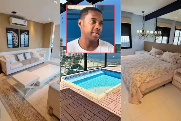 Robinho colocou cobertura de R$ 11 milhões à venda por Reprodução