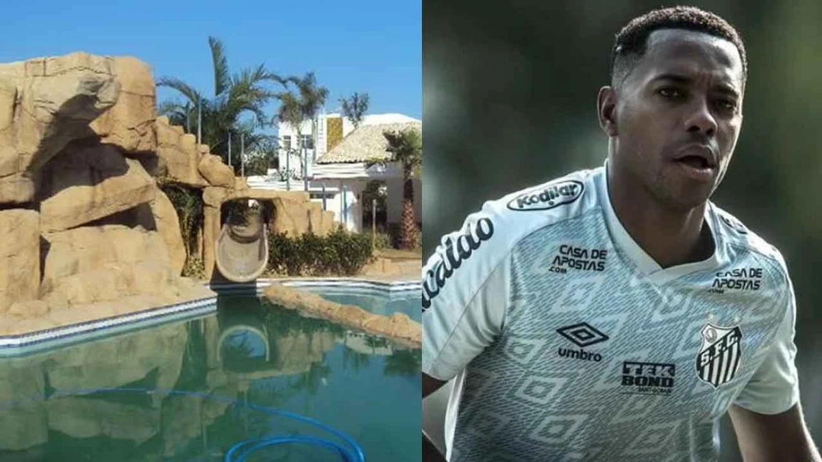 Robinho teve que deixar mansão de luxo no Guarujá por Reprodução