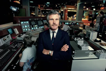 Ted Turner por Reprodução