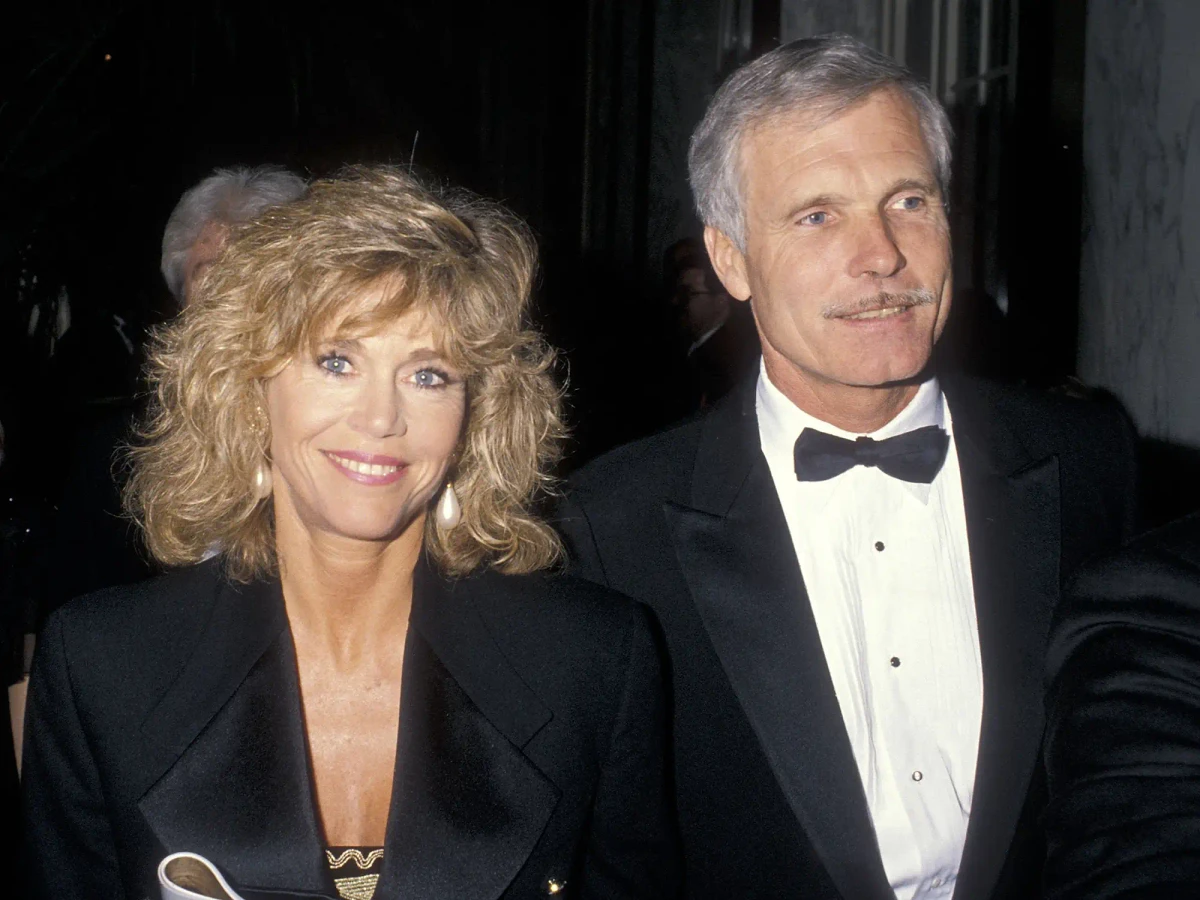 Ted Turner foi casado com Jane Fonda por Reprodução