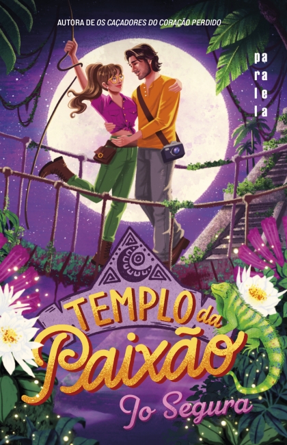 Templo da paixão, de Jo Segura (Paralela). A comédia romântica perfeita para fãs de Indiana Jones e Lara Croft e todos os leitores que gostam de romance, sensualidade e muita aventura.Embora tenha como mentora uma das arqueólogas mais famosas do mundo, a dra. Miriam Jacobs é praticamente uma zé-ninguém. Quando fica encarregada de liderar uma expedição pela Amazônia em busca da lendária Cidade Perdida da Lua, Miri tem a chance de que precisa para provar aos colegas ― e a si mesma ― do que é capaz.O jornalista Rafael Monfils, por sua vez, se junta à equipe para registrar cada detalhe da jornada. Ou pelo menos é isso que todos pensam que ele está fazendo. Seu verdadeiro objetivo é garantir que ninguém encontre a Cidade da Lua, impedir a profanação do local e proteger o legado da mãe. Será lançado dia 19.  por Reprodução