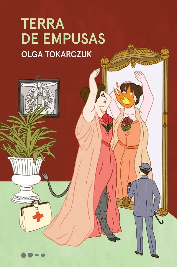 Terra de empusas, de Olga Torkarczuk (Todavia). Da vencedora do Nobel, um romance que revisita A montanha mágica para criar uma história sem igual que mescla horror, ironia, comédia e parábola feminista. Lançado dia 5.  por Reprodução