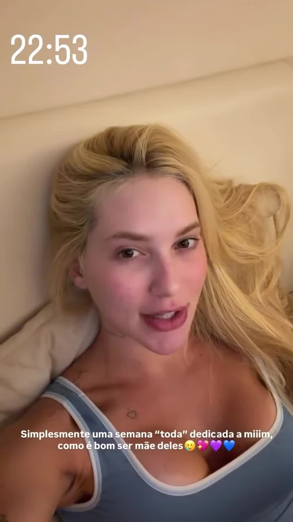 Virginia Fonseca nos Stories por Reprodução/Instagram