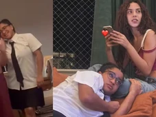 Imagem - Tia Milena invade noite de Juliano Floss e Marina Sena em São Paulo e vídeo viraliza