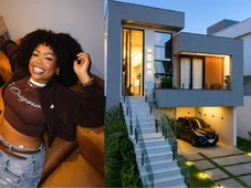 Imagem - Como é a mansão comprada por Belle Daltro com escadas imponentes e arquitetura contemporânea