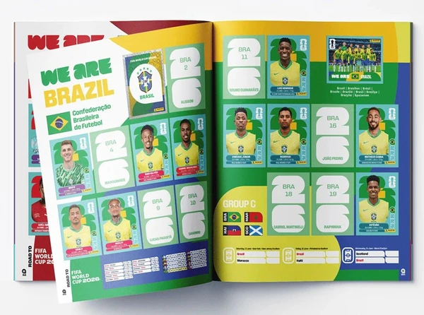 Albúm da Copa do Mundo 2026 por Divulgação