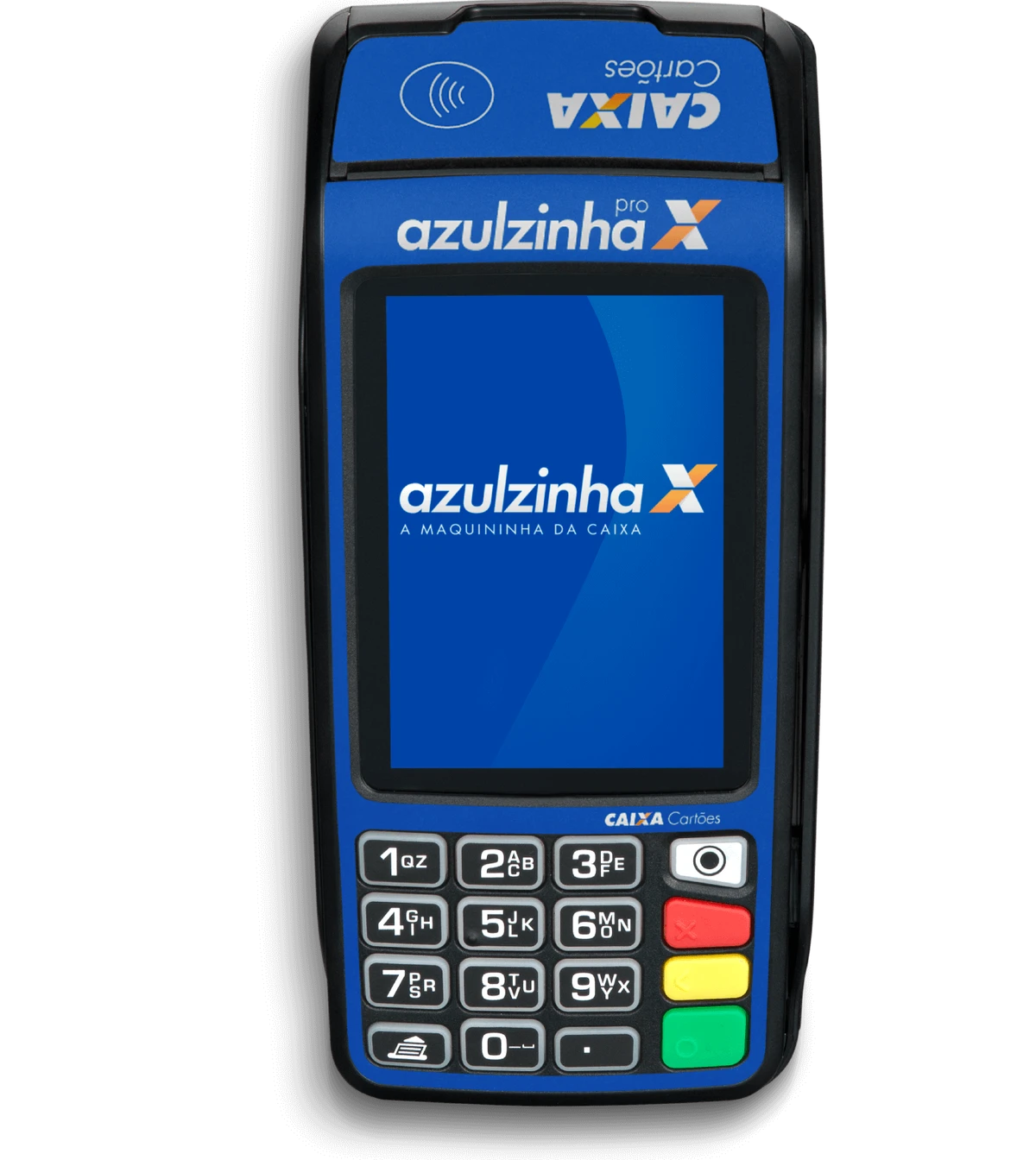 Azulzinha da Caixa é feita pela Fiserv por Reprodução
