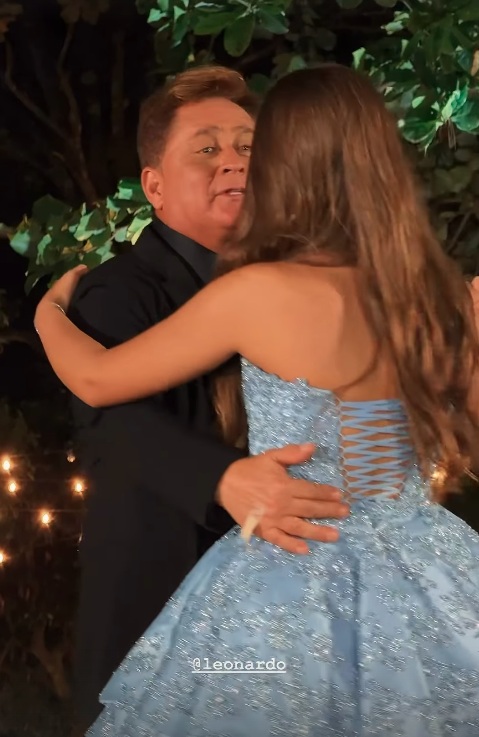 Festa de 15 anos de Maria Sophia, filha de Pedro Leonardo e neta de Leonardo por Reprodução/Instagram