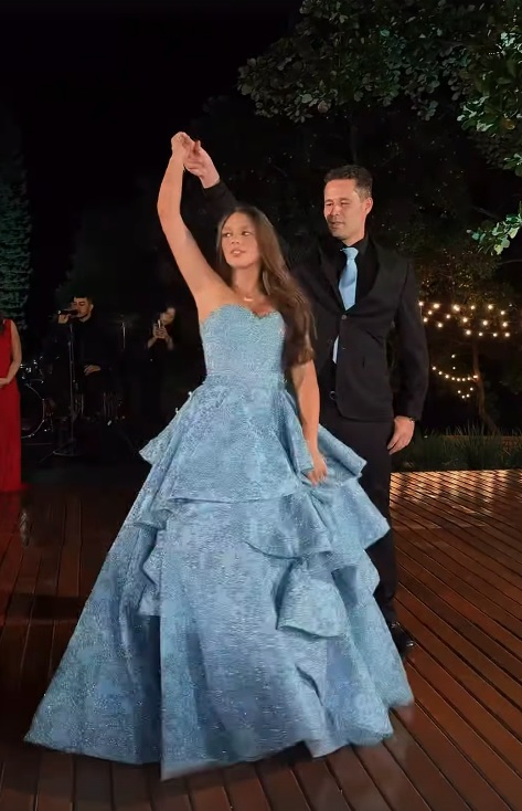 Festa de 15 anos de Maria Sophia, filha de Pedro Leonardo e neta de Leonardo por Reprodução/Instagram