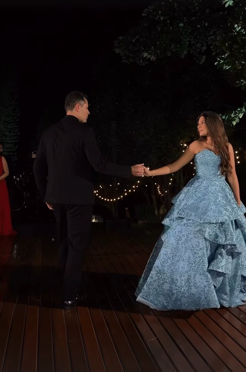Festa de 15 anos de Maria Sophia, filha de Pedro Leonardo e neta de Leonardo por Reprodução/Instagram