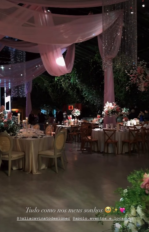 Festa de 15 anos de Maria Sophia, filha de Pedro Leonardo e neta de Leonardo por Reprodução/Instagram