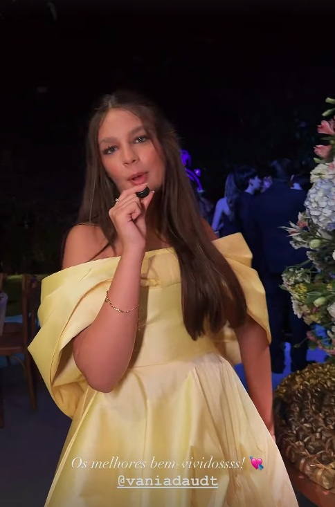 Festa de 15 anos de Maria Sophia, filha de Pedro Leonardo e neta de Leonardo por Reprodução/Instagram