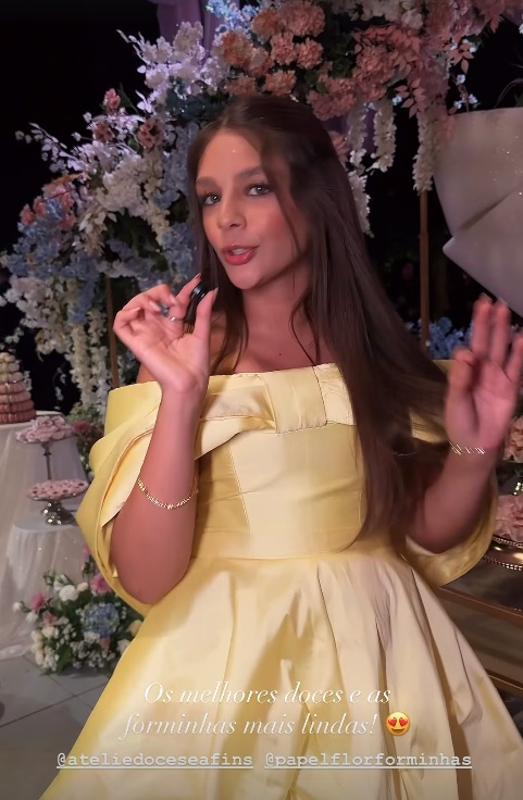 Festa de 15 anos de Maria Sophia, filha de Pedro Leonardo e neta de Leonardo por Reprodução/Instagram