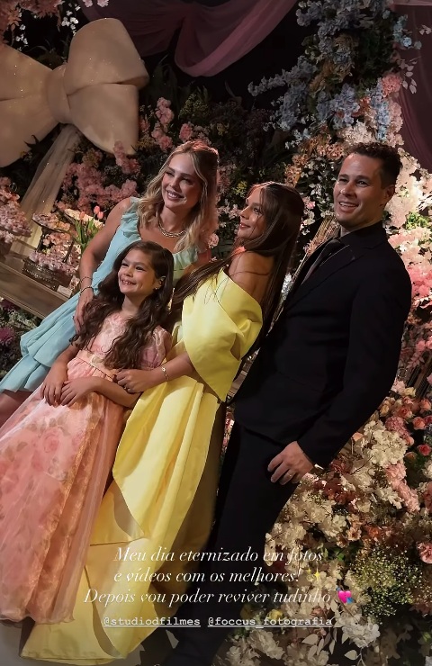 Festa de 15 anos de Maria Sophia, filha de Pedro Leonardo e neta de Leonardo por Reprodução/Instagram