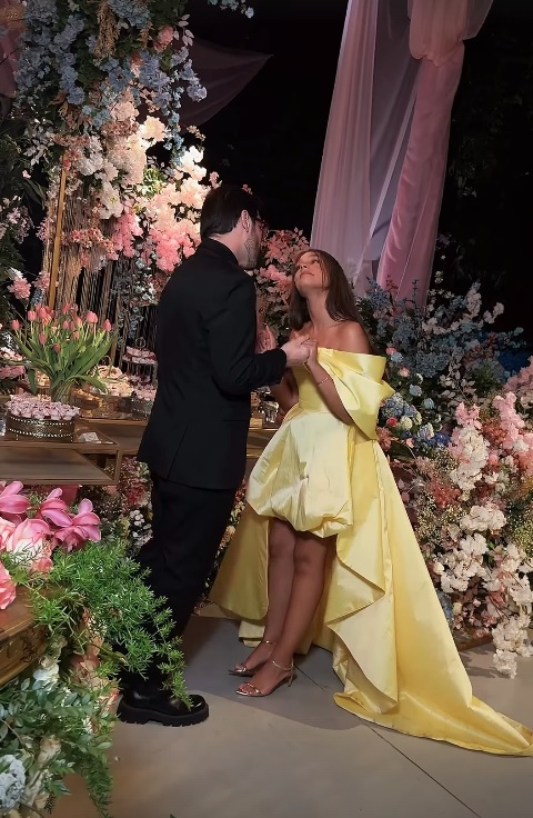 Festa de 15 anos de Maria Sophia, filha de Pedro Leonardo e neta de Leonardo por Reprodução/Instagram