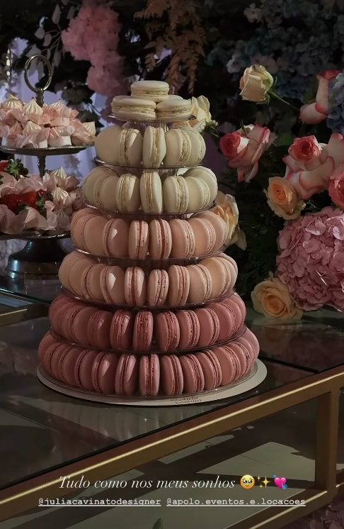 Festa de 15 anos de Maria Sophia, filha de Pedro Leonardo e neta de Leonardo por Reprodução/Instagram