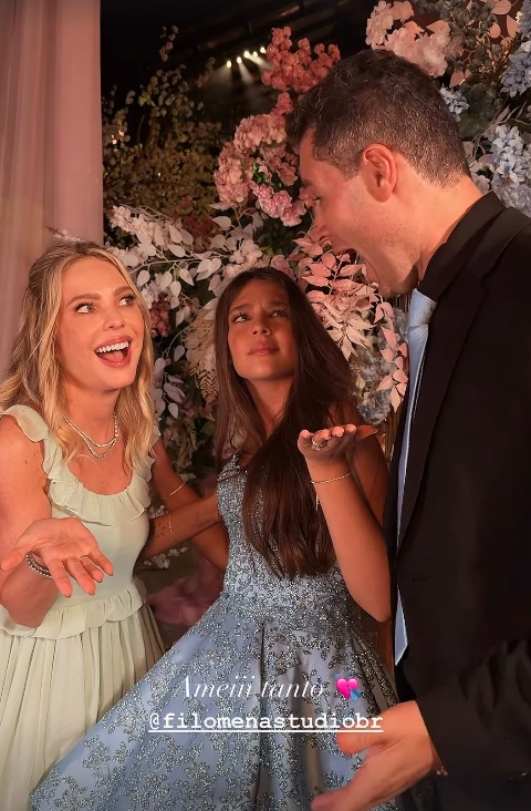 Festa de 15 anos de Maria Sophia, filha de Pedro Leonardo e neta de Leonardo por Reprodução/Instagram