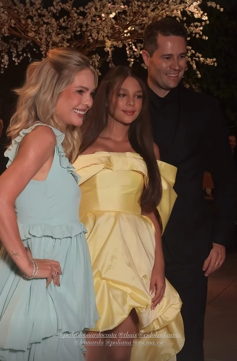 Festa de 15 anos de Maria Sophia, filha de Pedro Leonardo e neta de Leonardo por Reprodução/Instagram