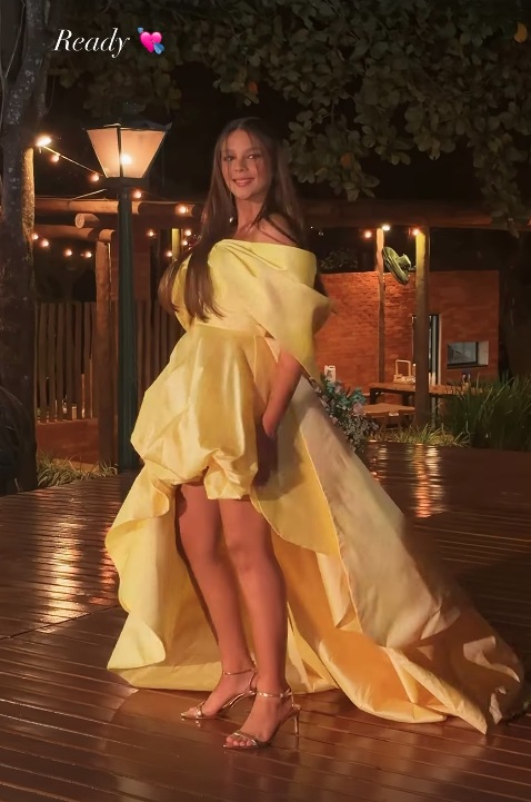 Festa de 15 anos de Maria Sophia, filha de Pedro Leonardo e neta de Leonardo por Reprodução/Instagram