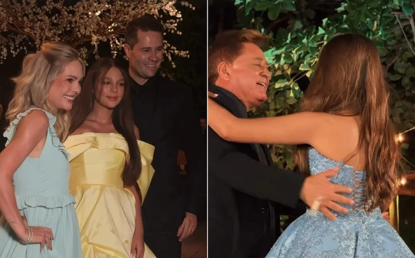 Festa de 15 anos de Maria Sophia, filha de Pedro Leonardo e neta de Leonardo