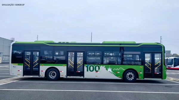 Com investimento superior a R$ 180 milhões, o DF ampliou a frota sustentável com modelos elétricos produzidos pela CRRC