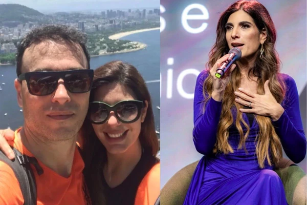 Andréia Sadi foi homenageada pelo marido