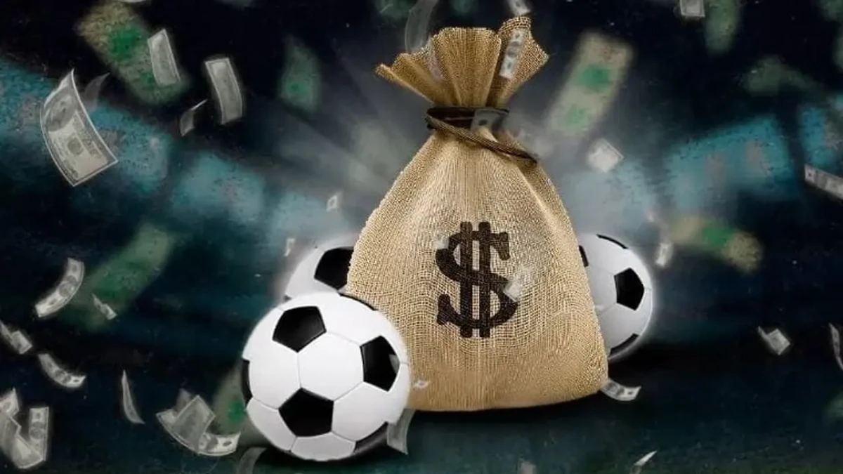 Dinheiro no futebol