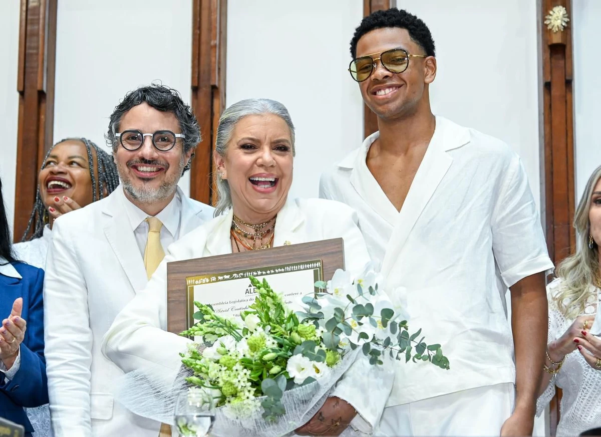 Fausto, Astrid e Gabriel Fontenelle