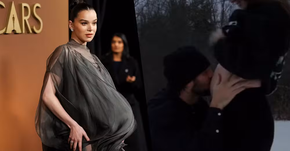 Hailee Steinfeld grávida! Fãs relembram última aparição pública da atriz com vestido largo  por Reuters/Instagram