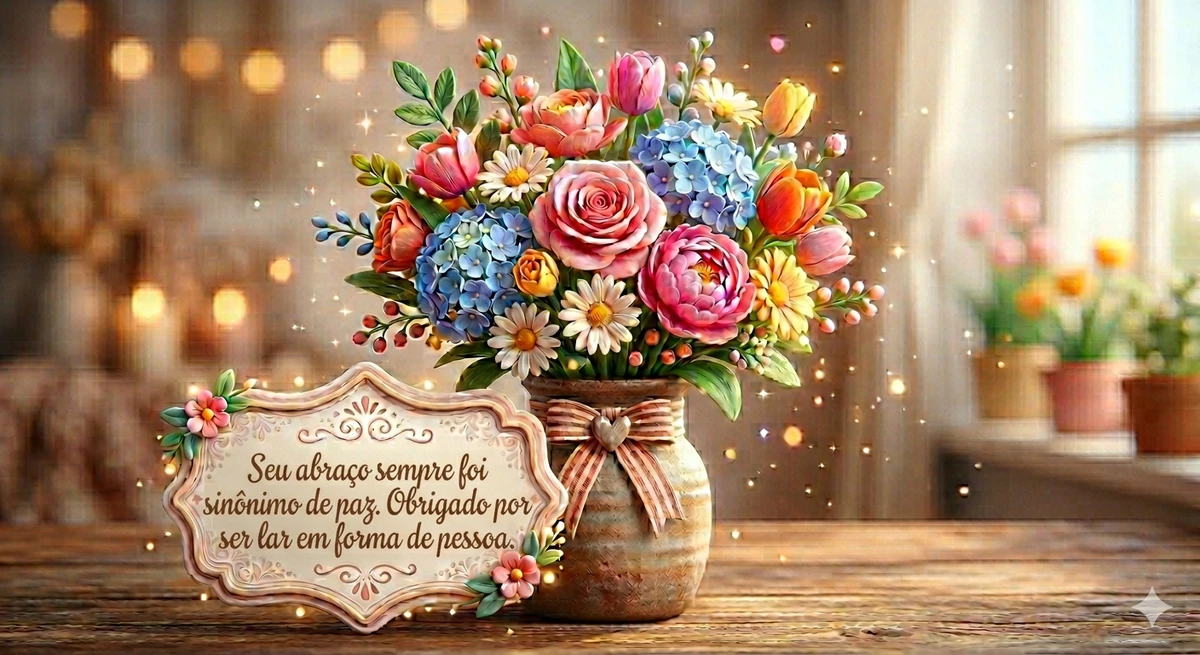 Mensagens para mães no Dia das Mães por Imagem gerada com IA 