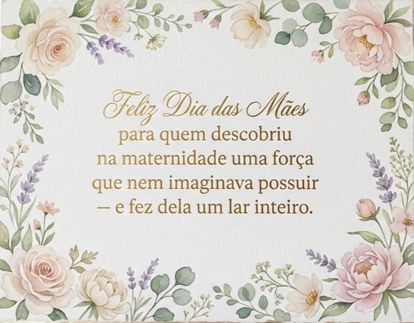 Mensagens para mães solo no Dia das Mães por Imagem gerada com auxílio de IA
