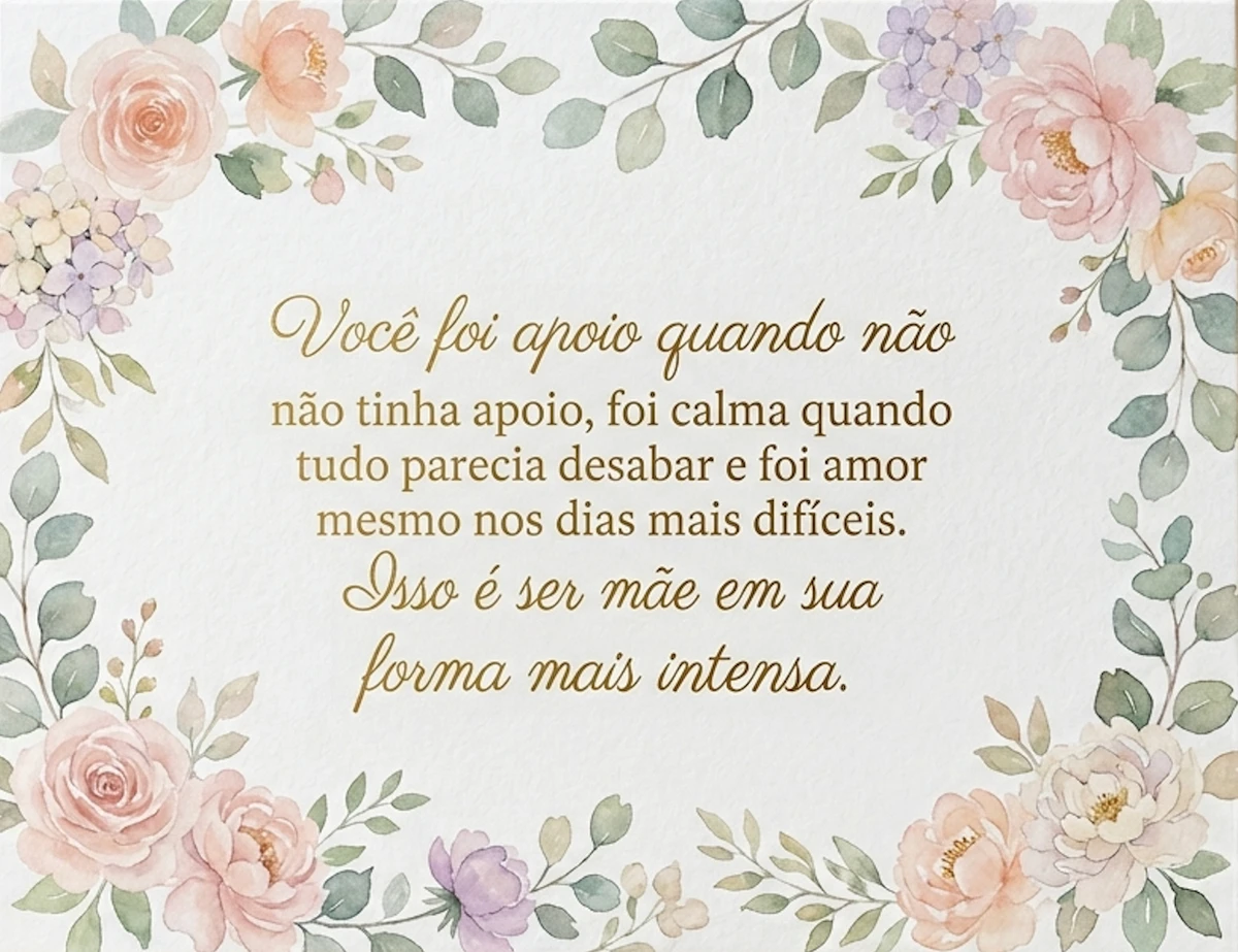 Mensagens para mães solo no Dia das Mães por Imagem gerada com auxílio de IA
