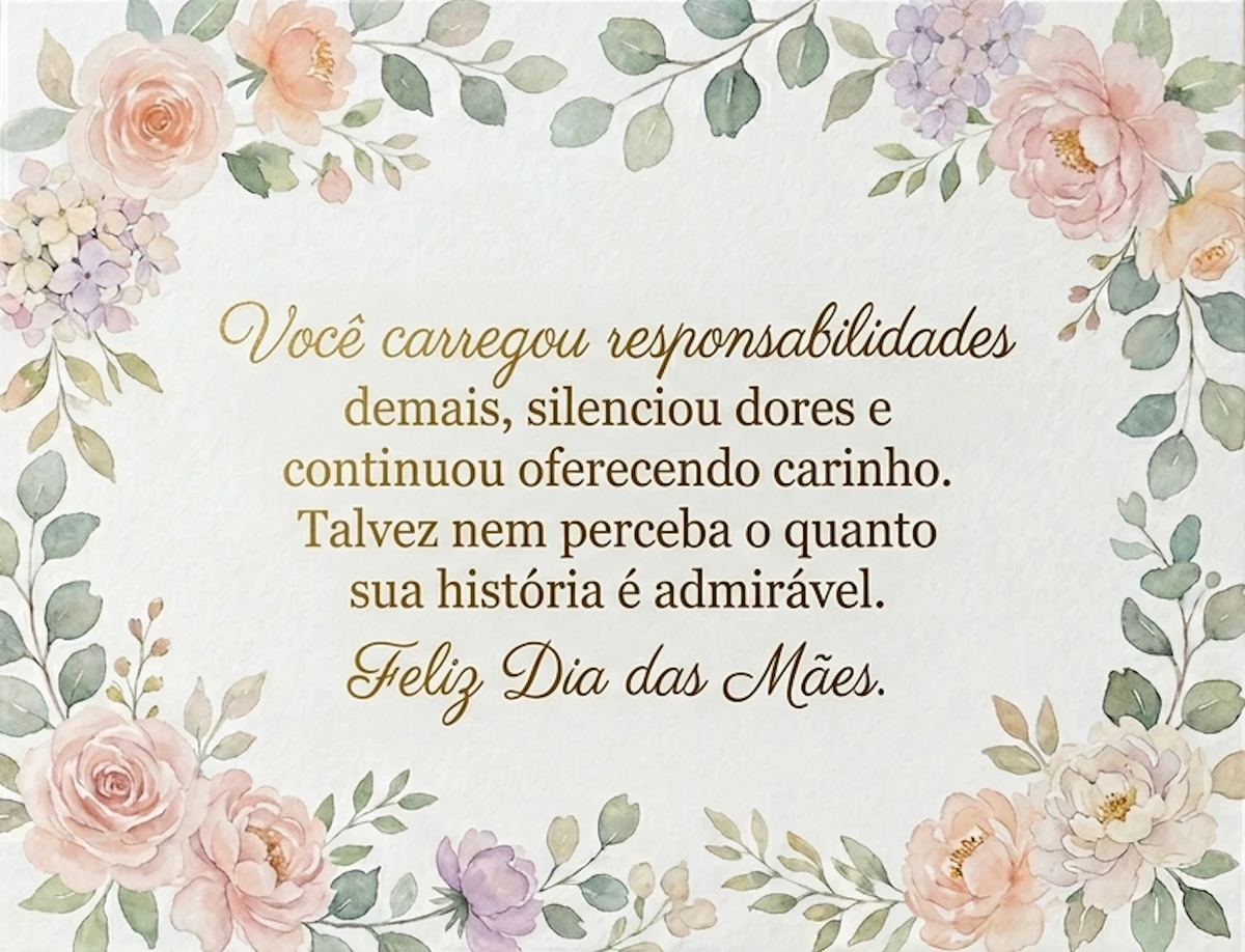 Mensagens para mães solo no Dia das Mães por Imagem gerada com IA