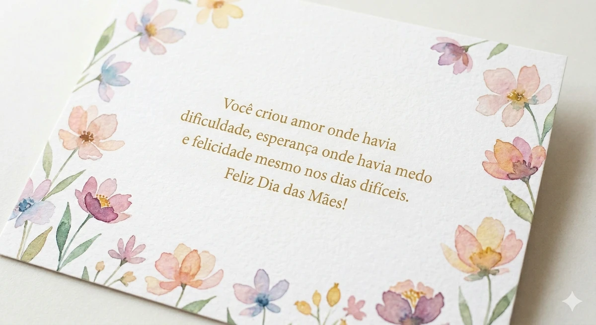 Mensagens para mães solo no Dia das Mães por Imagem gerada com IA