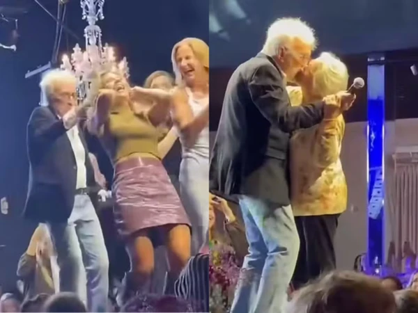 Moacyr Franco puxou cabelo de mulher em evento beneficente por Reprodução