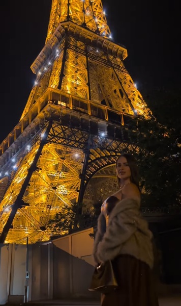 Romário e Bárbara Cavalcanti estão em Paris, na França por Reprodução/Instagram