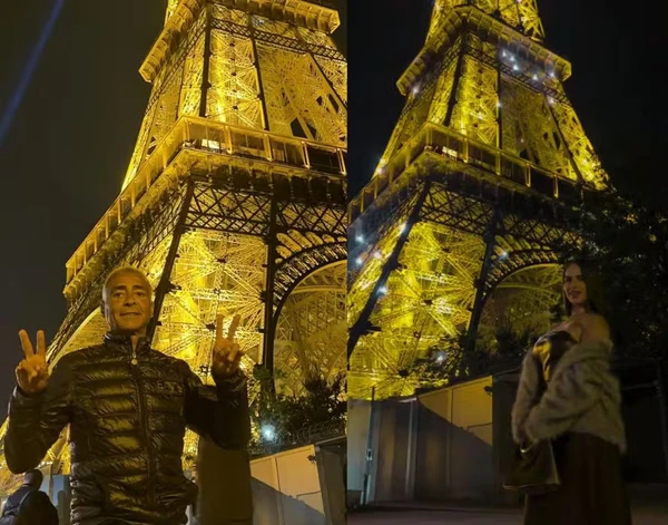 Romário e Bárbara Cavalcanti estão em Paris, na França por Reprodução/Instagram