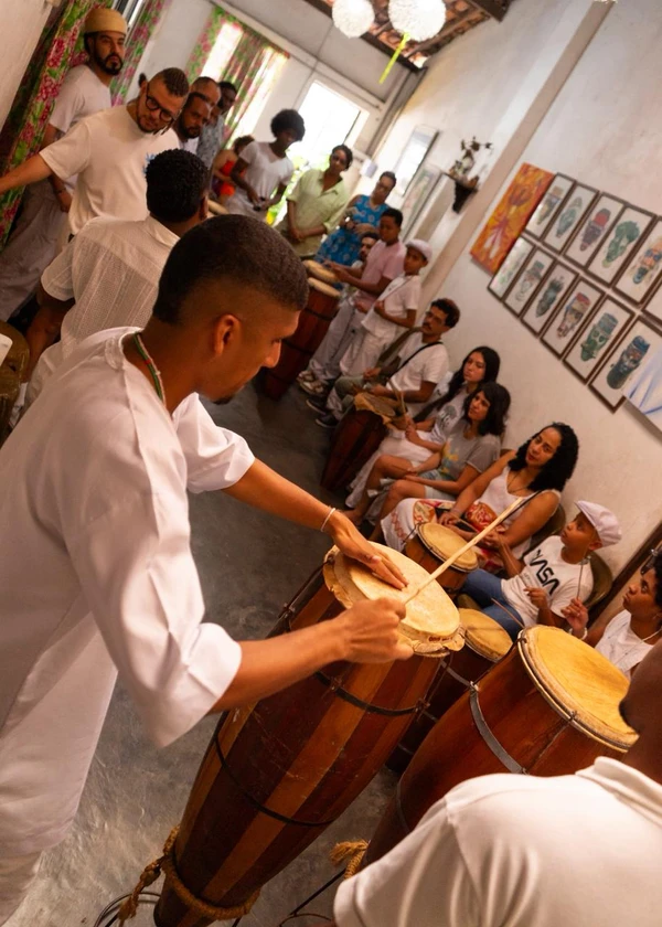 Workshop gratuito sobre toques de Candomblé em Salvador por Arthur Seabra