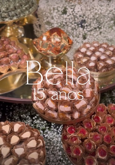 Festa de 15 anos de Isabella, filha de Kaká e Carol Celico por Reprodução/Instagram