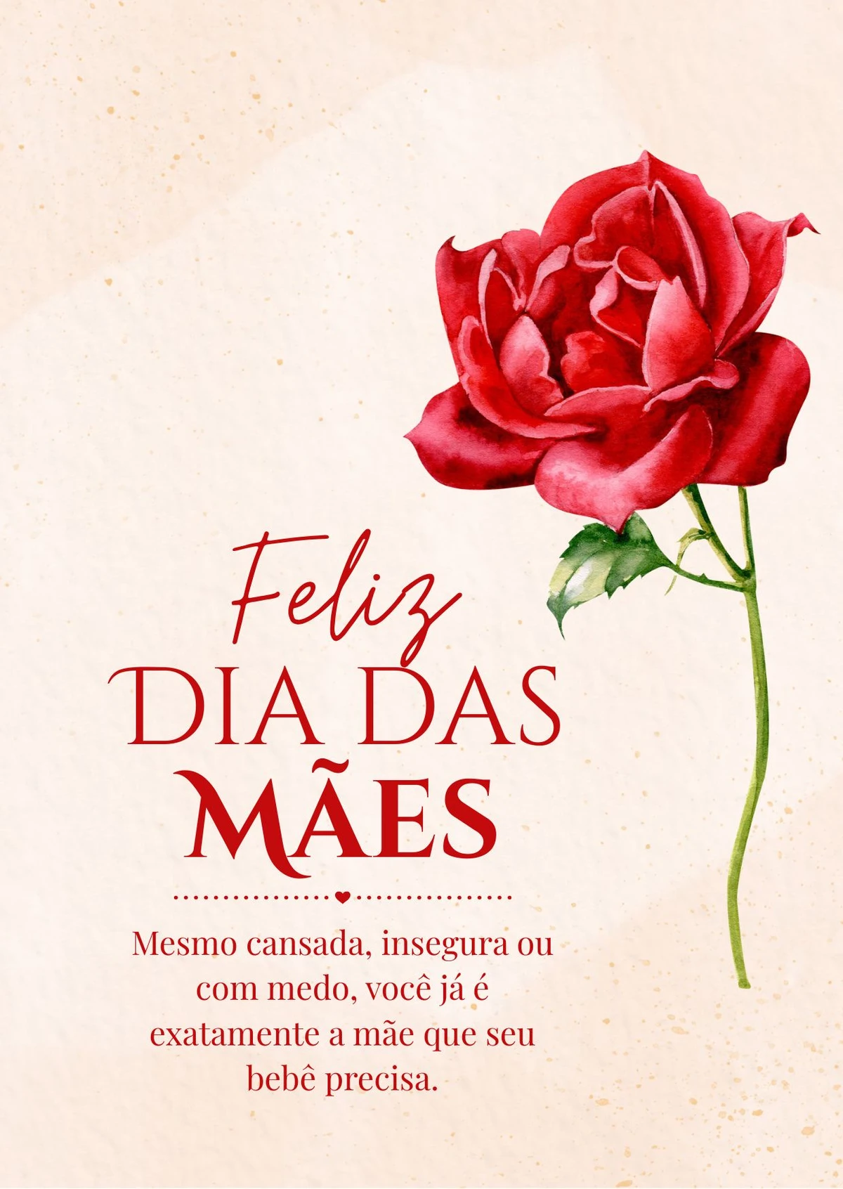 Mensagens de Dia das Mães para quem acabou de se tornar mãe por CORREIO